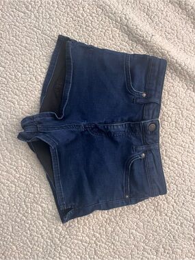We The Free Indigo High-Rise Denim Shortie